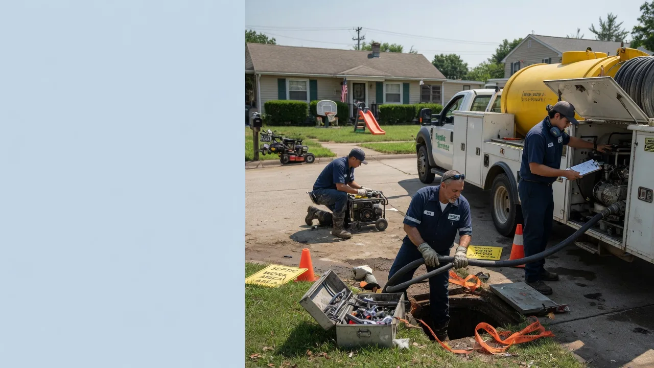 Septic Tank Pumping in West, MS near me